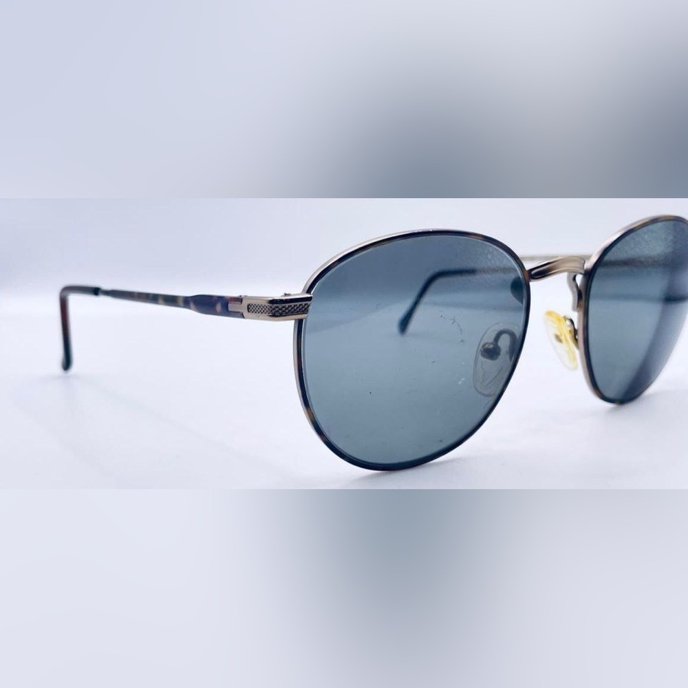 Vintage BerDel Galveston Gold Multi-color Oval Sunglasses Frames